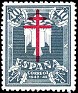 Spain 1942 Pro Tuberculous 40 + 10 CTS Green Edifil 959